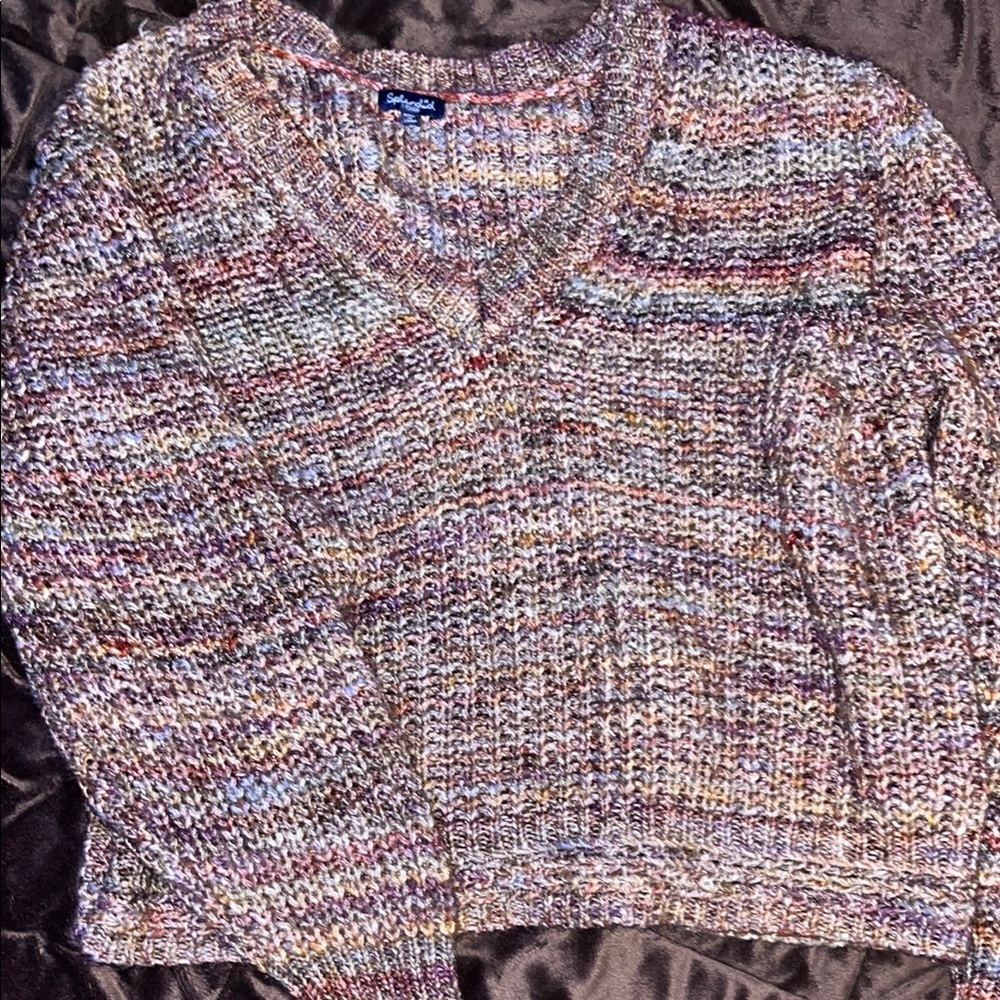 Multicolor Knit Sweater